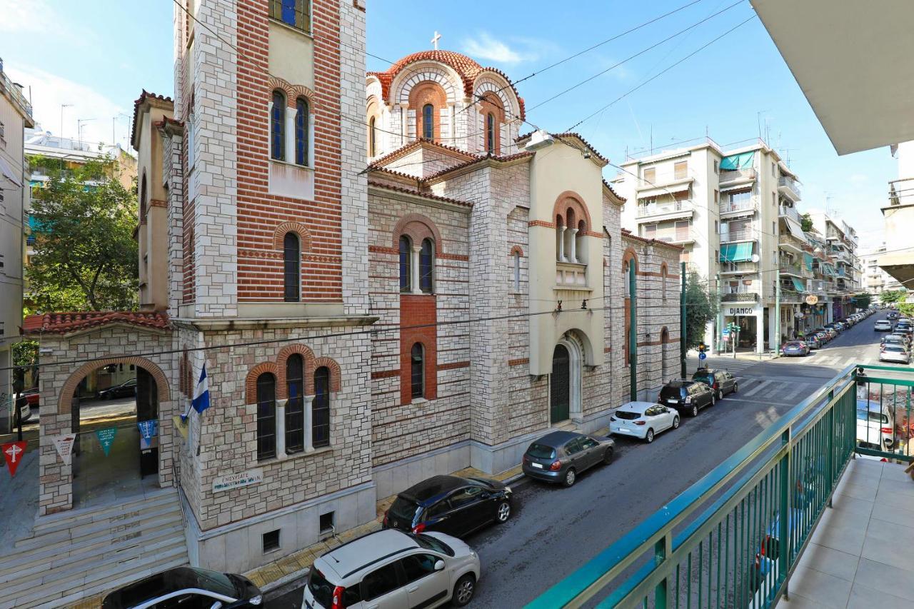 Apartamento Charming Koukaki - Greecing Atenas Exterior foto